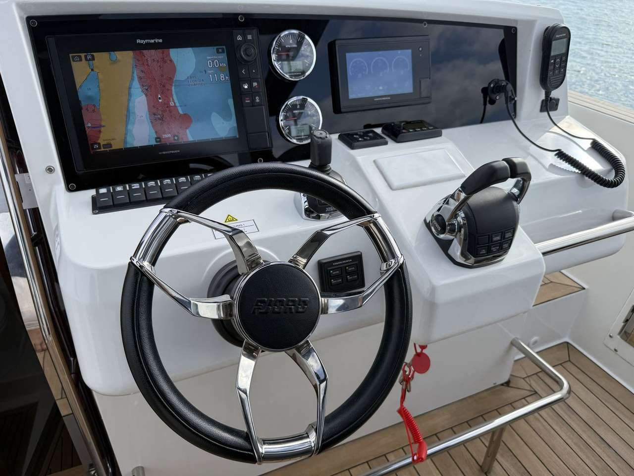 Helm and joystick control